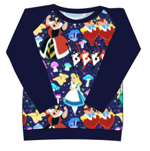Load image into Gallery viewer, Down the Rabbit Hole Ladies' Classic Crewneck