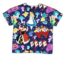 Load image into Gallery viewer, Down the Rabbit Hole Ladies' Oversized Tee