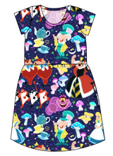 Load image into Gallery viewer, Down the Rabbit Hole Ladies' Play Dress