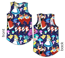 Load image into Gallery viewer, Down the Rabbit Hole Ladies' Summer Tank