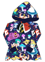 Load image into Gallery viewer, Down the Rabbit Hole Peplum Hoodie (or Crewneck)