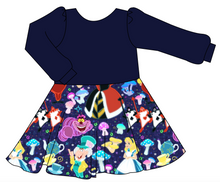 Load image into Gallery viewer, Down the Rabbit Hole Prairie Dress