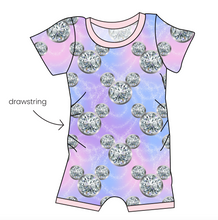 Load image into Gallery viewer, Diamond Ears Grow With Me Pants And Shorts Romper