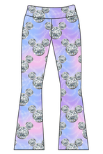 Load image into Gallery viewer, Diamond Ears Kids Flared Leggings