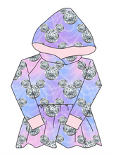 Load image into Gallery viewer, Diamond Ears Peplum Hoodie (or Crewneck)