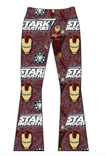 Load image into Gallery viewer, Iron Hero Kids Flared Leggings