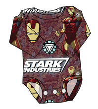 Load image into Gallery viewer, Iron Hero Lap Neck Bodysuit