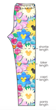 Load image into Gallery viewer, Mickey Flowers Basic Leggings