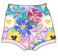 Load image into Gallery viewer, Mickey Flowers Bummies