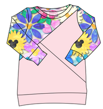 Load image into Gallery viewer, Mickey Flowers Classic Hoodie (or Crewneck)