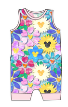 Load image into Gallery viewer, Mickey Flowers Emmett Pants And Shorts T-Shirt Romper