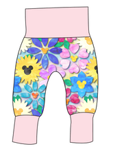Load image into Gallery viewer, Mickey Flowers Grow With Me Pants And Shorts