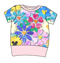 Load image into Gallery viewer, Mickey Flowers Grow With Me Tee