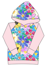 Load image into Gallery viewer, Mickey Flowers Ladies Hoodie