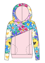 Load image into Gallery viewer, Mickey Flowers Ladies Hoodie