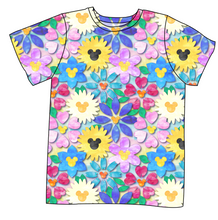 Load image into Gallery viewer, Mickey Flowers Mens' Tee