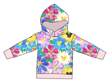 Load image into Gallery viewer, Mickey Flowers Oversized Hoodie
