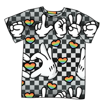 Load image into Gallery viewer, Mickey Love Signs Basic Tee and Tank