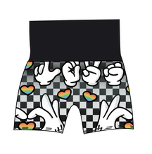 Load image into Gallery viewer, Mickey Love Signs Grow With Me Pants And Shorts