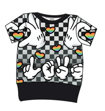 Load image into Gallery viewer, Mickey Love Signs Grow With Me Tee