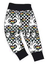 Load image into Gallery viewer, Mickey Love Signs Mens' Joggers and Jogger Shorts