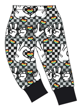 Load image into Gallery viewer, Mickey Love Signs Mens' Lounge Pants