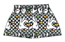 Load image into Gallery viewer, Mickey Love Signs Ladies' Lounge Shorts
