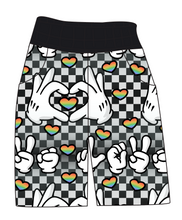Load image into Gallery viewer, Mickey Love Signs Mens' Joggers and Jogger Shorts