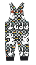 Load image into Gallery viewer, Mickey Love Signs Overalls and Shortalls