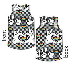 Load image into Gallery viewer, Mickey Love Signs Summer Tank