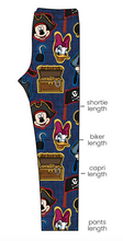 Load image into Gallery viewer, Pirate Pals Basic Leggings