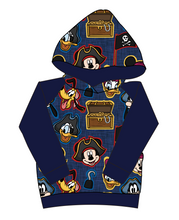 Load image into Gallery viewer, Pirate Pals Classic Hoodie (or Crewneck)