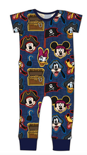 Load image into Gallery viewer, Pirate Pals Emmett Pants And Shorts T-Shirt Romper