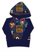 Load image into Gallery viewer, Pirate Pals Grow With Me Hoodie (or Crewneck)