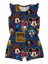 Load image into Gallery viewer, Pirate Pals Ivy Summer Romper