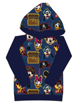 Load image into Gallery viewer, Pirate Pals Ladies Hoodie