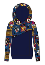 Load image into Gallery viewer, Pirate Pals Ladies Hoodie