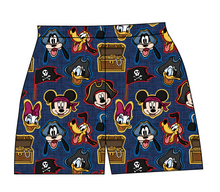 Load image into Gallery viewer, Pirate Pals Ladies' Lounge Shorts