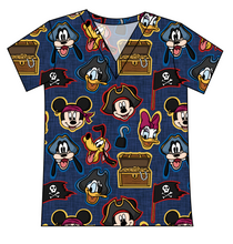 Load image into Gallery viewer, Pirate Pals Ladies' Slouchy V-Neck Tee