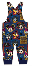 Load image into Gallery viewer, Pirate Pals Overalls and Shortalls