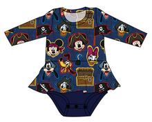 Load image into Gallery viewer, Pirate Pals Peplum Top
