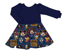 Load image into Gallery viewer, Pirate Pals Prairie Dress