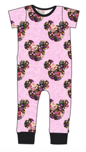 Load image into Gallery viewer, Floral Mouse Ears Emmett Pants And Shorts T-Shirt Romper