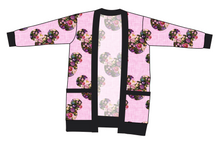 Load image into Gallery viewer, Floral Mouse Ears Kids Grandpa Cardigan