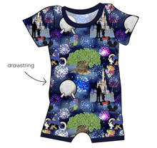 Load image into Gallery viewer, Magic Parks Grow With Me Pants And Shorts Romper