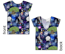 Load image into Gallery viewer, Magic Parks Low Back Ballerina Tee