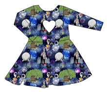 Load image into Gallery viewer, Magic Parks Molly Heart Back Twirly Dress