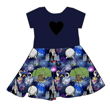 Load image into Gallery viewer, Magic Parks Molly Heart Back Twirly Dress