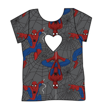 Load image into Gallery viewer, Spectacular Spidey Cambria Heart Back Tee