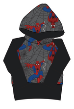 Load image into Gallery viewer, Spectacular Spidey Grow With Me Hoodie (or Crewneck)